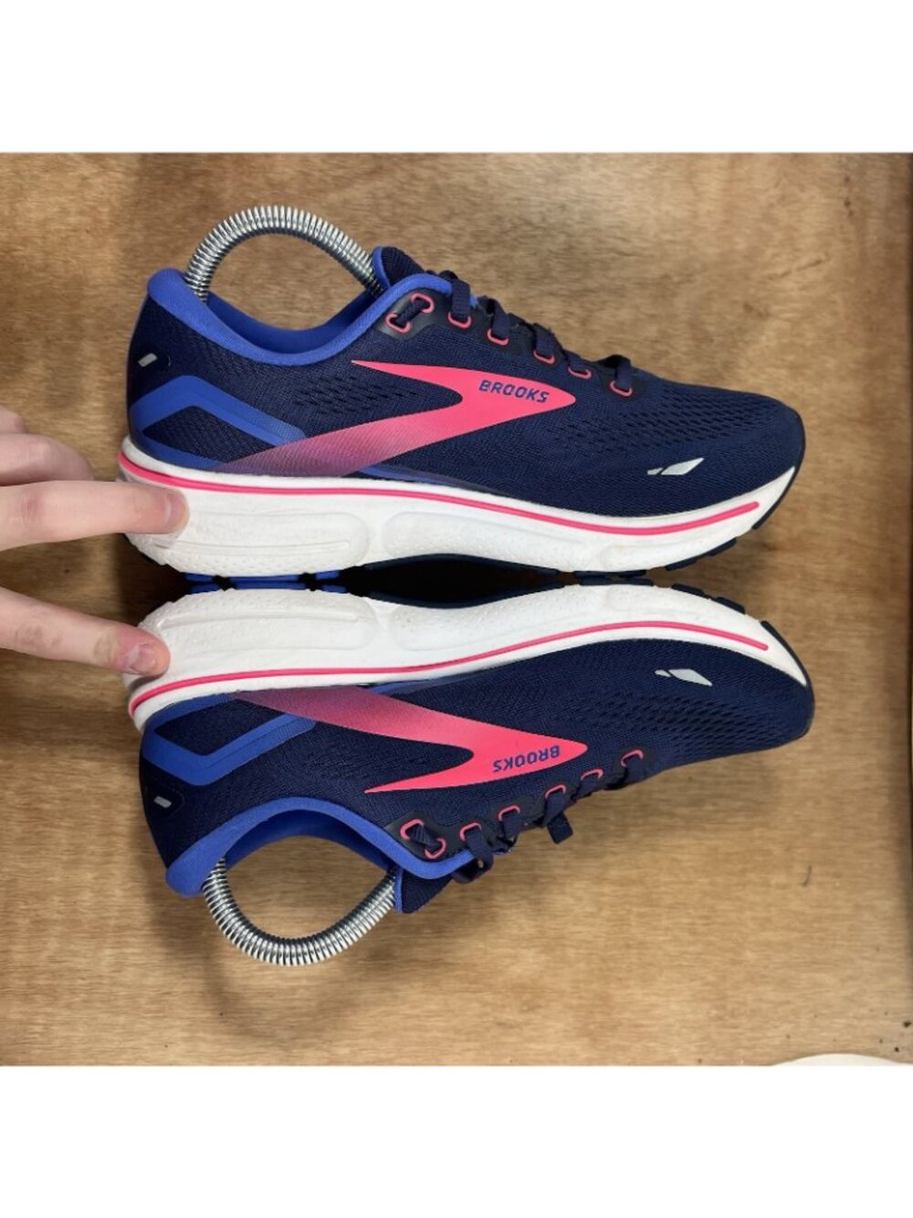 Brooks Ghost 15 Women’s Size 8.5 Gore-tex Running Shoes Blue - Picture 6 of 9